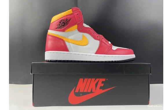 GoAnywhere AIR 555088-603 High Retro Red Light 184 OG 1 Fusion Jordan 555088-603 0520